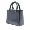 Dior Medium Metallic Patent Microcannage Lady Dior Secondhand