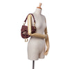 Dior Oblique Velvet Embroidered Saddle Bag Secondhand