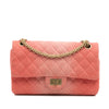 Chanel Reissue 2.55 Quilted Denim Ombre Double Flap 225 Secondhand