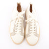 ELEVENTY Panelled Knitted Sneakers in Beige, Size 44 EU Secondhand