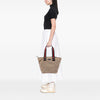 Gucci GG Canvas Web Tote Secondhand