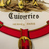 Hermès Cuivreries Silk Scarf 90 Secondhand