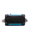 Celine Micro Tricolor Leather Luggage Tote Secondhand