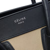 Secondhand Celine Micro Tricolor Leather Luggage Tote