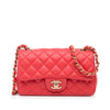 Chanel Mini Rectangular Classic Lambskin Single Flap Secondhand