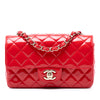 Chanel Mini Rectangular Classic Patent Single Flap Secondhand