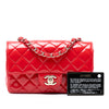 Chanel Mini Rectangular Classic Patent Single Flap Secondhand