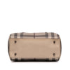 Burberry Smoke Check Coated Canvas Chester Boston Bag Secondhand