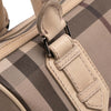 Burberry Smoke Check Coated Canvas Chester Boston Bag Secondhand