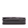 Secondhand Chanel Quilted Shiny Aged Calfskin Boy Wallet On Chain