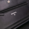 Secondhand Chanel Quilted Shiny Aged Calfskin Boy Wallet On Chain