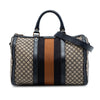 Gucci Medium Diamante Canvas Web Joy Boston Bag Secondhand