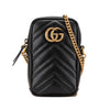 Gucci Mini GG Marmont Matelasse Leather Crossbody Secondhand