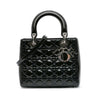 Secondhand Dior Medium Patent Cannage Lady Dior
