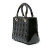 Secondhand Dior Medium Patent Cannage Lady Dior