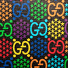 Secondhand Gucci GG Supreme Psychedelic Zip Clutch