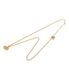 Dior Gold Plated CD Pendant Necklace Secondhand