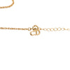 Dior Gold Plated CD Pendant Necklace Secondhand