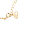 Dior Gold Plated CD Pendant Necklace Secondhand