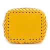 Fendi Mini Embossed Leather Whipstitch Mon Tresor Bucket Bag Secondhand