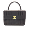 Chanel CC Vertical Quilted Lambskin Top Handle Flap Secondhand