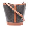Celine Small Triomphe Coated Canvas Bucket Bag Secondhand