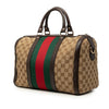 Gucci Medium GG Canvas Web Joy Boston Bag Secondhand
