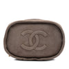 Chanel Quilted Suede Tassel Vanity Bag Secondhand