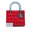 Dior Medium Tricolor Lambskin Cannage Lady Dior Secondhand