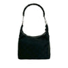 Gucci GG Nylon Bamboo Shoulder Bag Secondhand