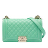 Secondhand Chanel Old Medium Quilted Calfskin Boy Flap
