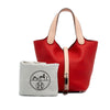 Secondhand Hermès Bicolor Clemence and Swift Picotin Lock 18