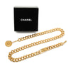 Chanel Gold Plated CC Medallion Chain Belt Secondhand