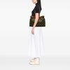 Fendi Zucca Embroidered Canvas Peekaboo X Tote Secondhand