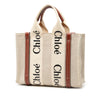 Chloé Small Canvas Woody Tote Secondhand