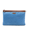 Gucci GG Nylon Top Zip Clutch Secondhand