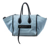 Celine Medium Denim Phantom Luggage Tote Secondhand