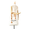 Secondhand Celine Small Canvas Logo Print Horizontal Cabas Tote