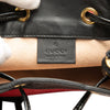 Gucci Mini Suede and Patent Web Ophidia Bucket Bag Secondhand