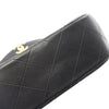 Chanel Quilted Lambskin Half Moon Single Flap Secondhand