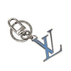 Louis Vuitton Stainless Steel Chromatic LV Initials Key Holder And Bag Charm Secondhand