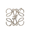 LOEWE Palladium Plated Anagram Brooch Secondhand