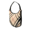 Burberry Supernova Check Coated Canvas Larkin Hobo Secondhand