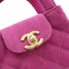 Chanel Nano Quilted Denim Kelly Shopper Bag Secondhand