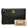 Gucci GG Marmont Matelasse Leather Clutch Secondhand