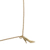 Dior Gold Plated Pump Heel Pendant Necklace Secondhand