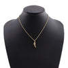 Dior Gold Plated Pump Heel Pendant Necklace Secondhand