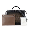 Secondhand Fendi Medium Zucca Peekaboo ISeeU Briefcase
