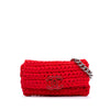 Chanel Neoprene Fancy Crochet Flap Secondhand