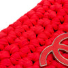 Chanel Neoprene Fancy Crochet Flap Secondhand